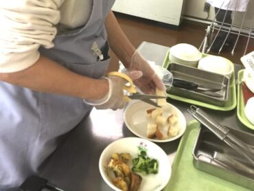 子供たち一人一人に合った給食を