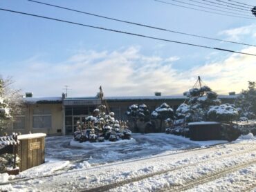 雪の朝