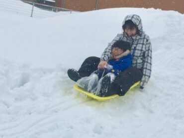 ［小学部］遊びの指導「雪遊びをしよう」